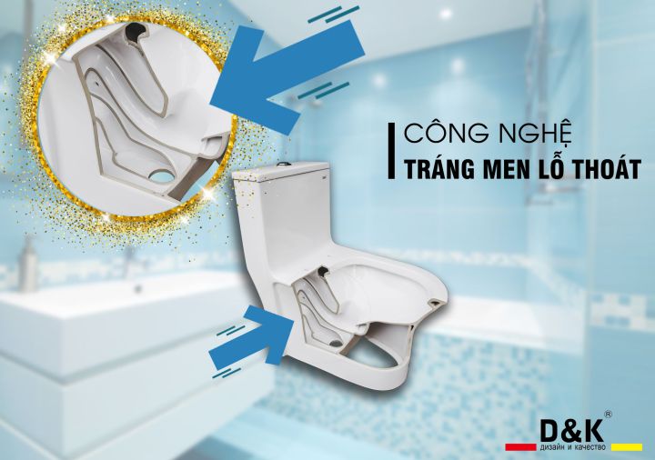 CÔNG NGHỆ TRÁNG MEN 100% ĐƯỜNG THOÁT BỒN CẦU